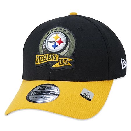Boné New Era 3930 Pittsburgh Steelers Salute To Service