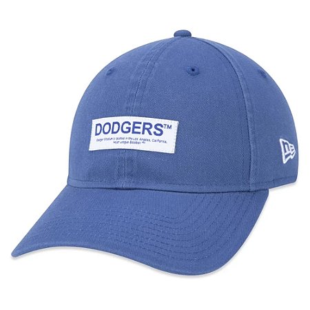 Boné New Era 920 Los Angeles Dodgers Minimal Label Azul
