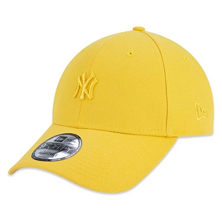 Boné New Era 940 New York Yankees Mini Logo Amarelo