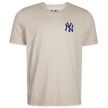 Camiseta New Era New York Yankees MLB Minimal Kaki