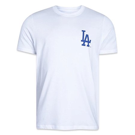 Camiseta New Era Los Angeles Dodgers All Building Branco