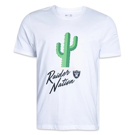Camiseta New Era Las Vegas Raiders Core City Icons Branco