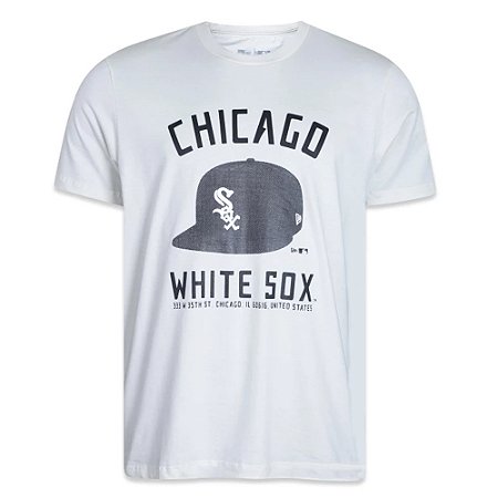 Camiseta New Era Chicago White Sox All Building OFF White