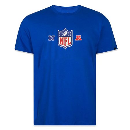 Camiseta New Era NFL Logo Shield Azul Royal