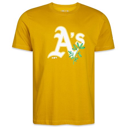 Camiseta New Era New Oakland Athletics MLB Rooted Nature