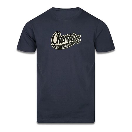 Camiseta Manga Curta Champion Mc Tailwild Cinza Escuro