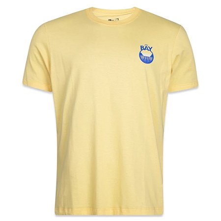 Camiseta New Era Golden State Warriors Core Amarelo