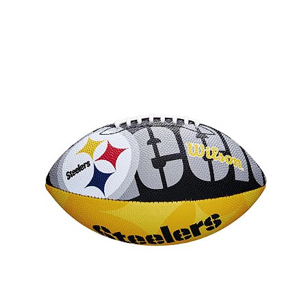 Bola Futebol Americano Wilson Pittsburgh Steelers Team Jr