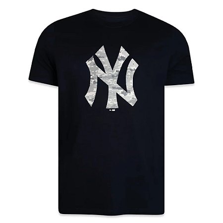 Camiseta New Era New York Yankees Core Preto