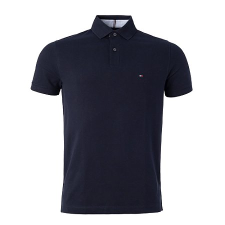 Camiseta Gola Polo Tommy Hilfiger IVY Shirt Azul Marinho