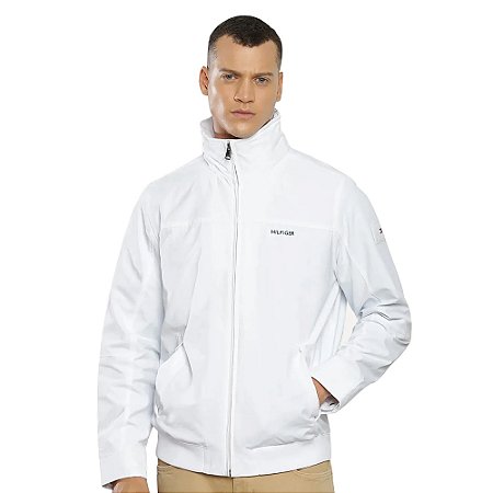 Jaqueta Tommy Hilfiger Masculina Regatta Branco