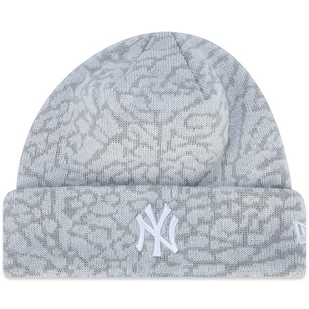 Gorro New Era New York Yankees MLB Core Cinza FullPrint