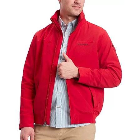 Jaqueta Tommy Hilfiger Masculina Regatta Vermelho