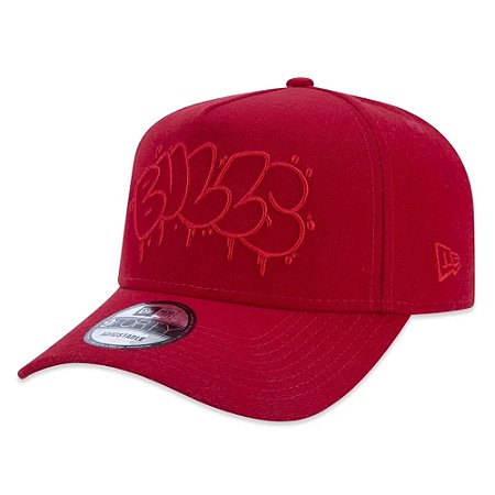 Boné New Era 940 A-Frame Chicago Bulls Hiphop Vermelho