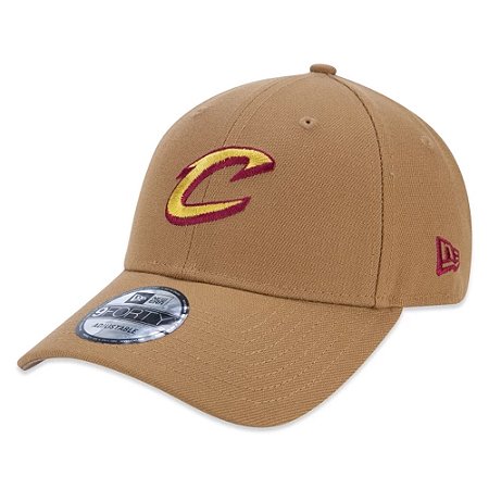 Boné New Era 940 Cleveland Cavaliers All Classic Caqui