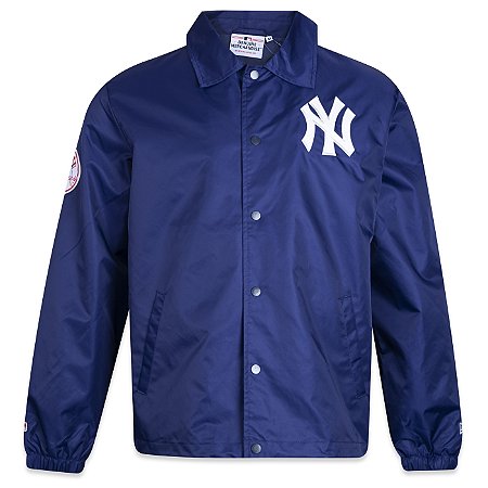 Jaqueta Coach New Era New York Yankees Hiphop Azul