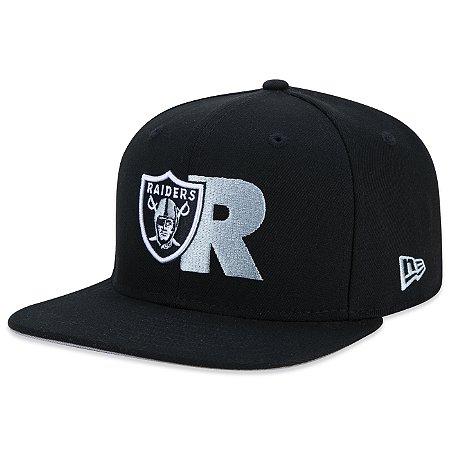 Boné New Era 950 Las Vegas Raiders Club House Preto