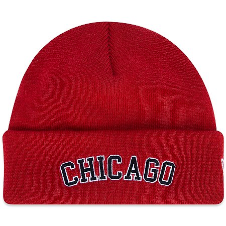 Gorro New Era Chicago Bulls Core Vermelho