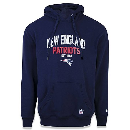 Casaco Moletom New England Patriots Core Canguru - New Era