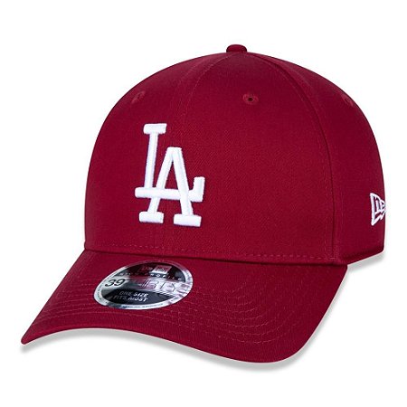 Boné Los Angeles Dodgers 3930 White on Cardinal - New Era