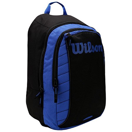 Mochila Wilson Esportiva Match Preta/Azul