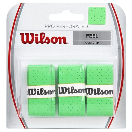 Overgrip Wilson Pro Perforated Verde
