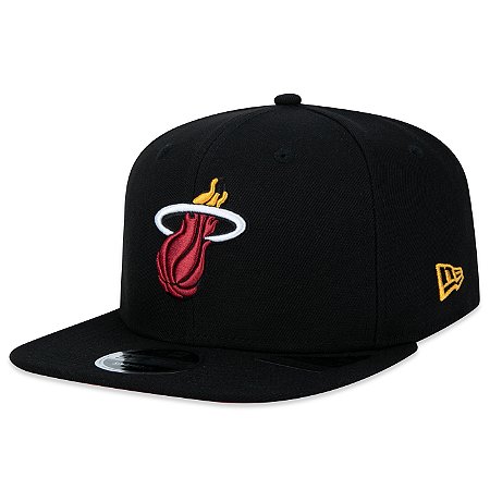 Boné New Era 950 Miami Heat Core Preto