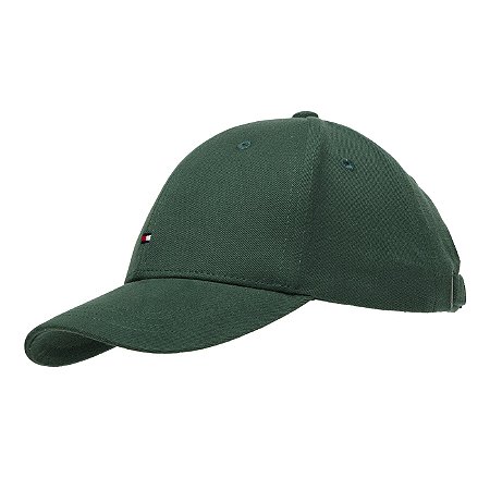 Boné Tommy Hilfiger Th Flag Cotton 6 Panel Verde
