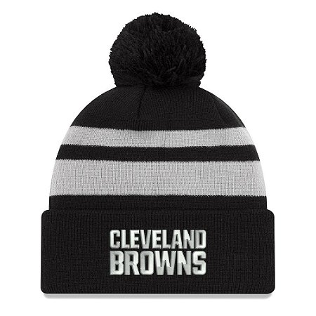 Gorro Touca Cleveland Browns Black Cuffed - New Era