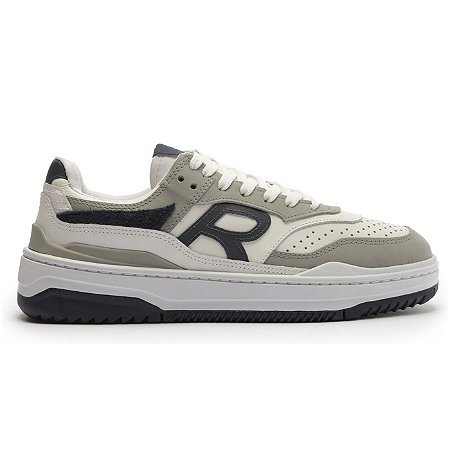 Tenis Masculino Reserva R-Broox Cinza e Preto