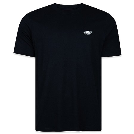 Camiseta New Era Philadelphia Eagles Mini Logo Preto