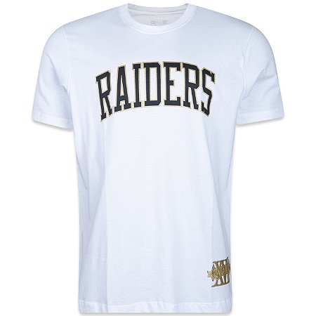 Camiseta New Era Las Vegas Raiders All Core Branco