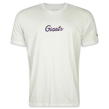 Camiseta New Era New York Giants Core Off White