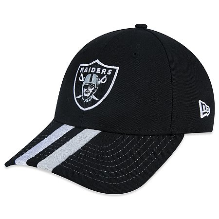 Boné New Era 940 Las Vegas Raiders Core Preto Aba Curva