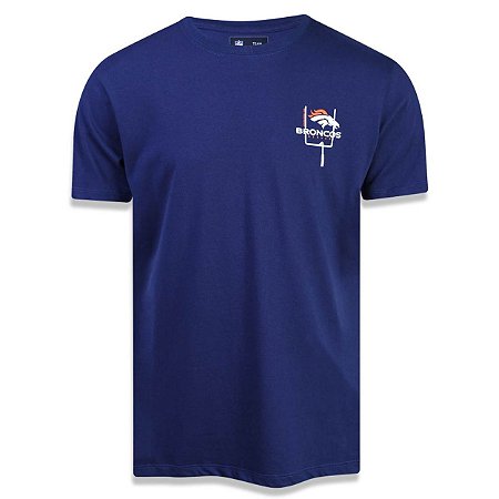 Camiseta Denver Broncos Versatile Mini Logo - New Era