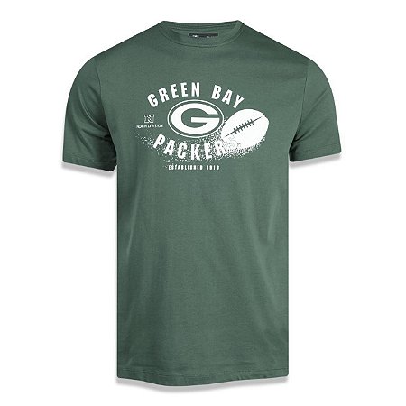 Camiseta Green Bay Packers Versatile Arte Ball - New Era