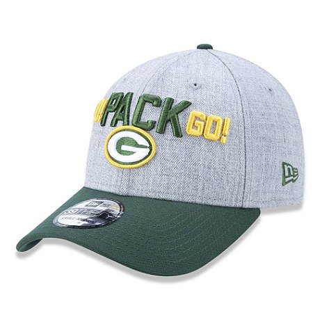 Boné Green Bay Packers 3930 Draft 2018 Stage - New Era