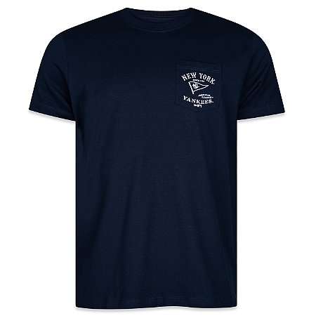 Camiseta New Era New York Yankees Fashion Vintage Marinho