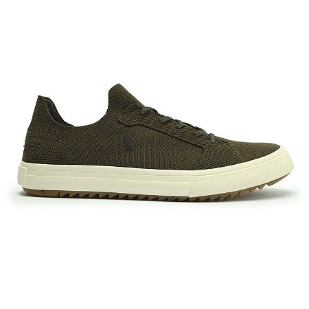 Tenis Masculino Reserva Neo Knit Verde Oliva