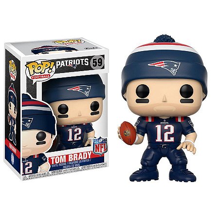 Funko Pop Tom Brady 12 New England Patriots