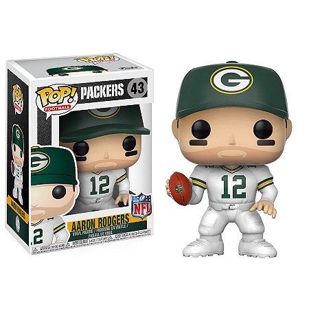 Funko Pop Aaron Rodgers 12 Green Bay Packers