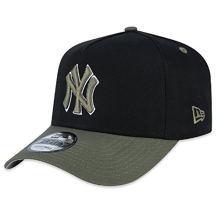 Boné New Era 940 A-Frame New York Yankees Dual Color Verde