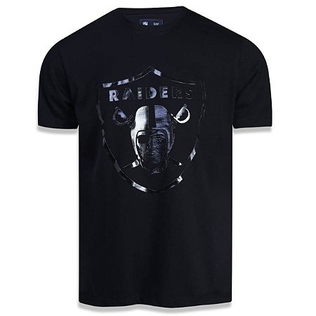 Camiseta Oakland Raiders Versatile Sport Logo Sobreton - New Era