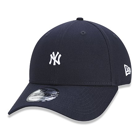 Boné New Era 940 New York Yankees Mini Logo Azul Marinho