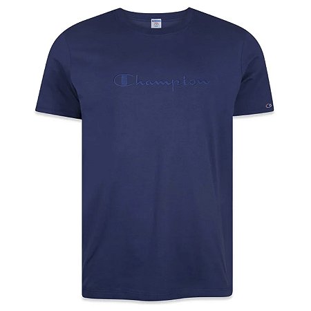 Camiseta Manga Curta Champion Malhão Pes Script Athletic