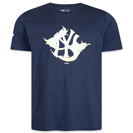 Camiseta New Era New York Yankees Core Azul Marinho