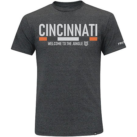 Camiseta First Down Cincinnati Futebol Americano