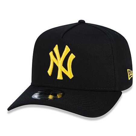 Boné New York Yankees 940 Veranito Logo Preto/Amarelo - New Era