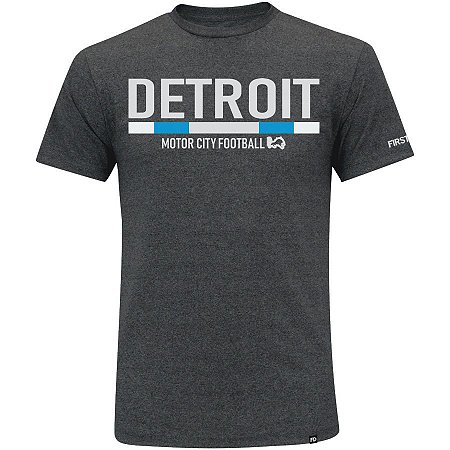 Camiseta First Down Detroit Futebol Americano