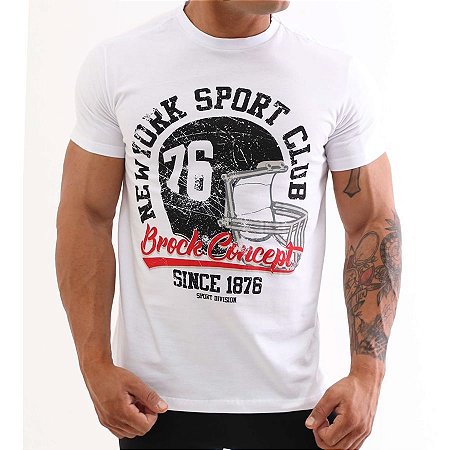 Camiseta Brock Capacete 76 Futebol Americano